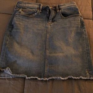 Denim skirt